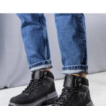 Czarne trapery Big Star KK274222 BLACK – Solea