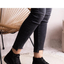 Czarne wysokie trampki Rafife – Solea