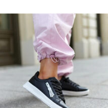 Czarne sneakersy eko skóra Brecht – Solea