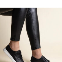 Czarne tenisówki eko skóra Whitley – Solea