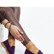 Fioletowe zamszowe półbuty Rumay – Solea