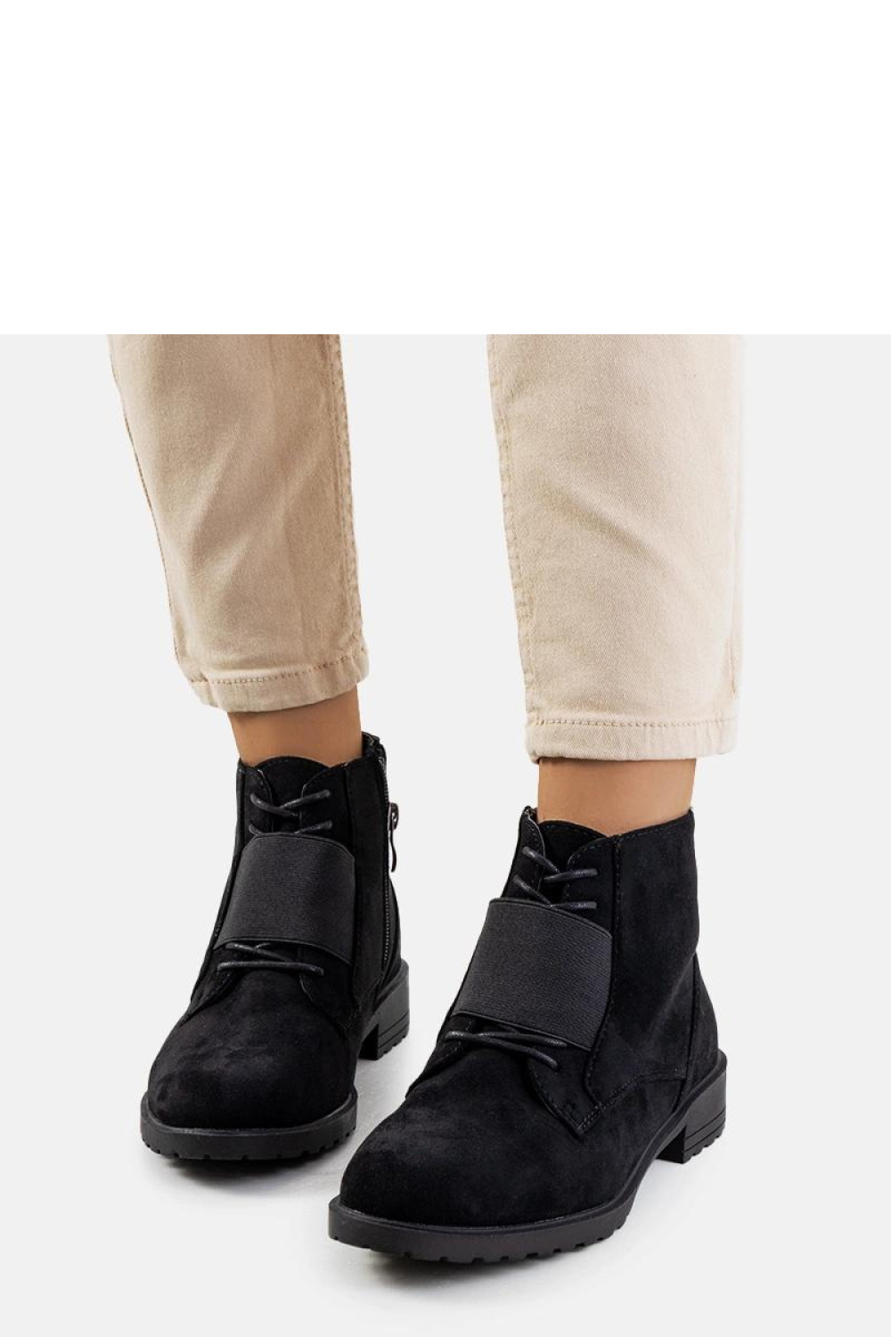 Czarne botki Manoella - Solea - obrazek 4