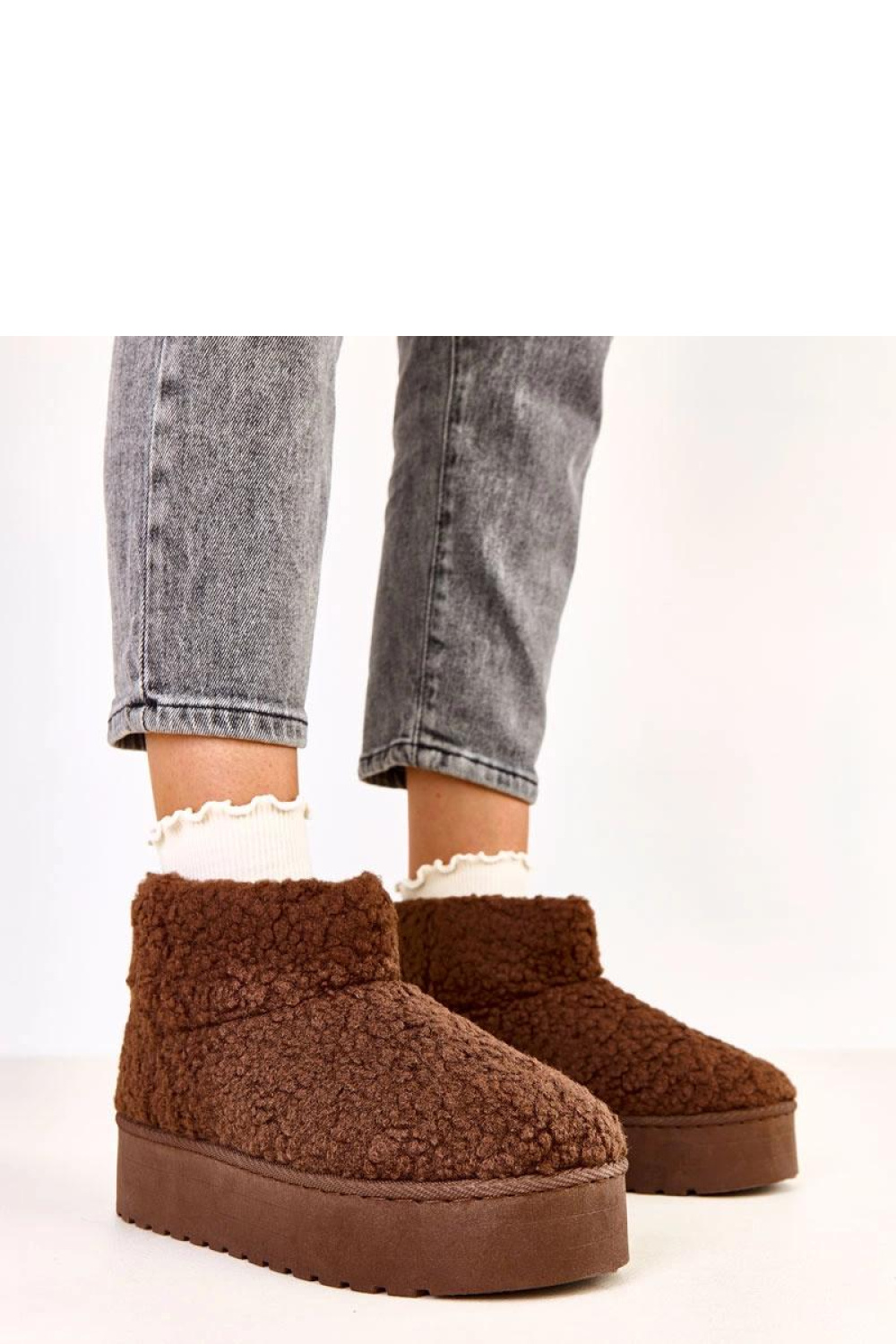 Śniegowce Model Lasso C2035-5 Dark Brown - Solea