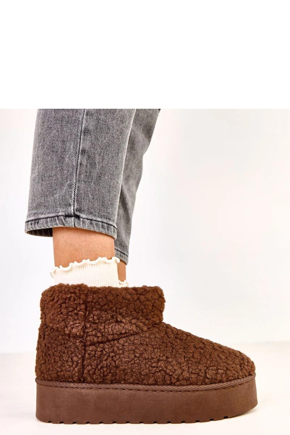 Śniegowce Model Lasso C2035-5 Dark Brown - Solea - obrazek 2