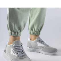 Szare materiałowe sneakersy Geraldino – Solea