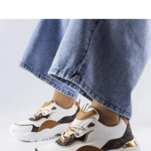 Białe sneakersy na nieregularnej podeszwie Alta – Solea