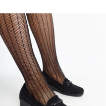 Czarne mokasyny na koturnie Amela – Solea