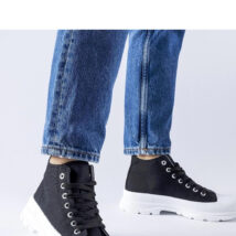 Czarne wysokie trampki Herndon – Solea