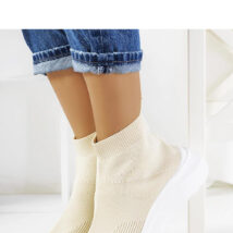 Beżowe wysokie sneakersy Jennifer – Solea