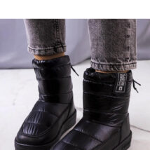 Czarne śniegowce II274120 – Solea