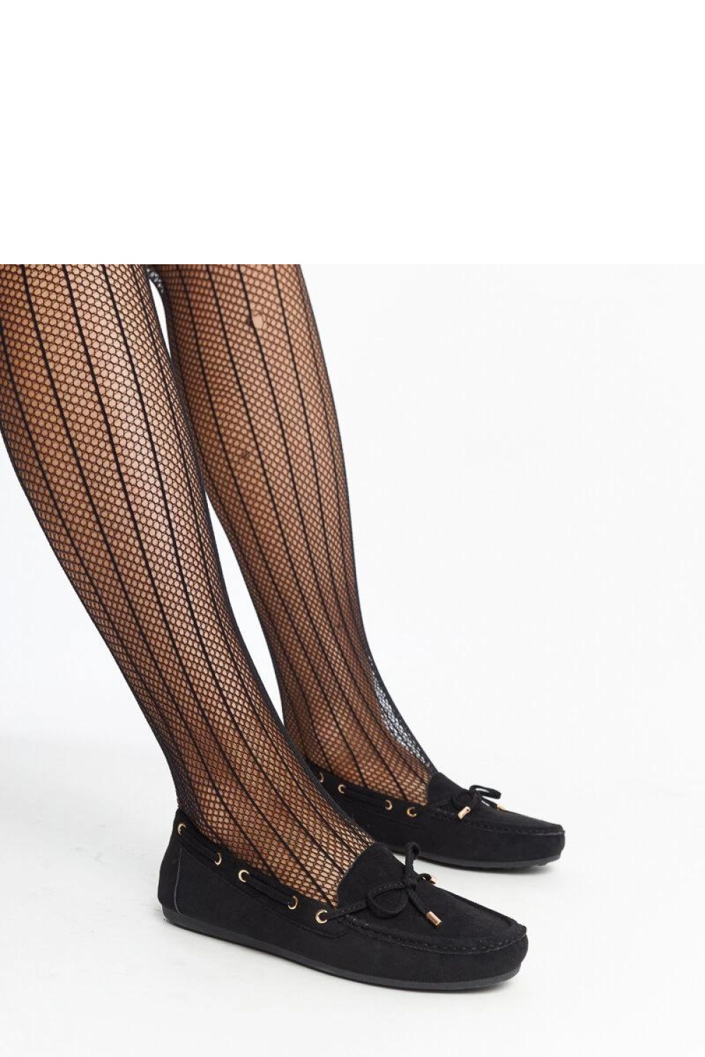 Czarne zamszowe mokasyny Aneesa - Solea - obrazek 2