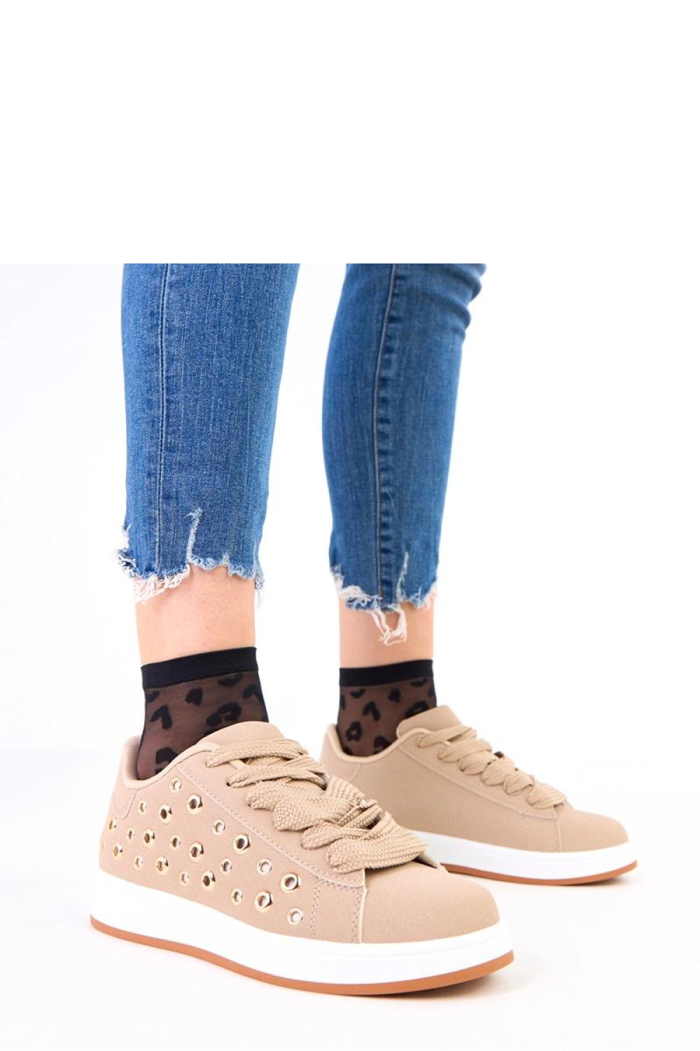 Buty Sportowe Model Adelis A-129 Brown - Solea - obrazek 2