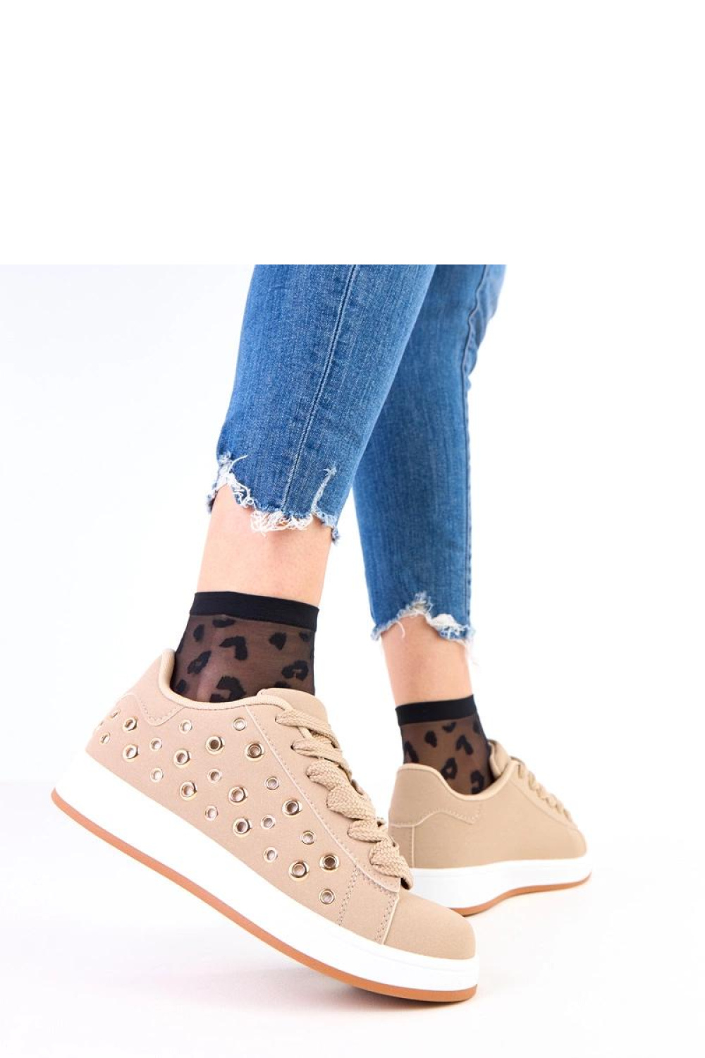 Buty Sportowe Model Adelis A-129 Brown - Solea - obrazek 3