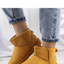 Brązowe śniegowce damskie Big Star KK274289-802 – Solea