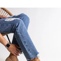 Brązowe mokasyny w cyrkonie Mogha – Solea