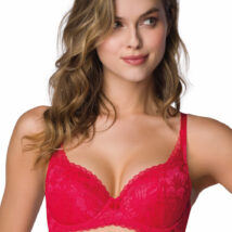 Biustonosz push up Biustonosz Push-up Model Hannah M-0115/11 Red – Mat