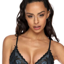 Biustonosz Soft Model Angel M-3329/0 Black/Blue – Mat