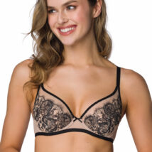 Biustonosz Soft Model Frances M-3804/2 Beige/Black – Mat