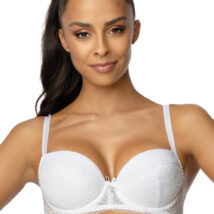 Biustonosz push up Biustonosz Push-up Model 0199/11 Patrice White – Mat