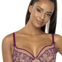 Biustonosz Soft Model Maureen M-3808/2 Beige/Violet – Mat