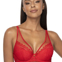 Biustonosz push up Biustonosz Push-up Model 0198/11 Estelle Red – Mat