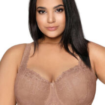 Biustonosz push up Biustonosz Usztywniany Model Carmela Big M-053/22 Cappuccino – Mat