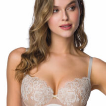 Biustonosz push up Biustonosz Push-up Model Frances M-3804/11 Beige/Milk – Mat