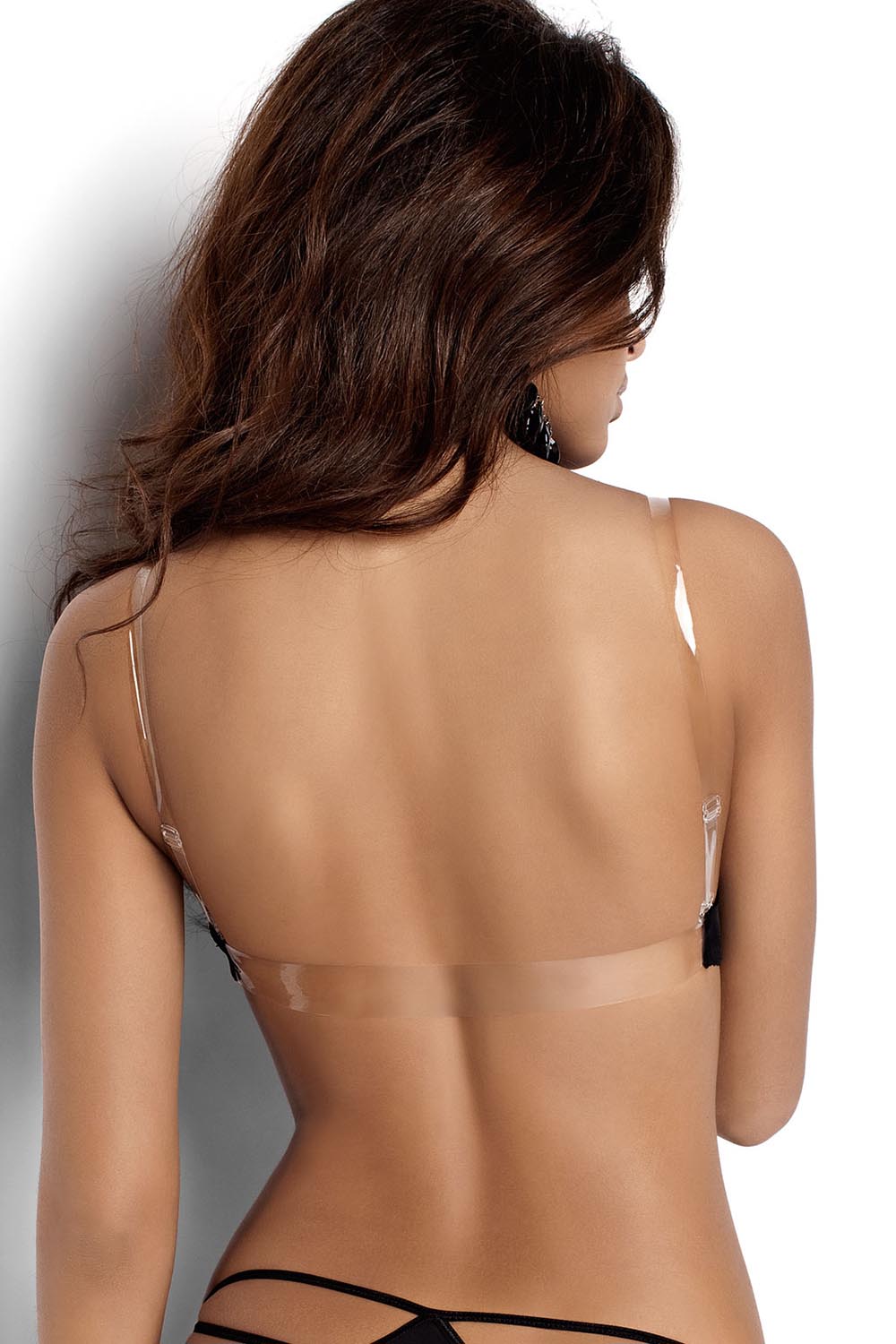 Biustonosz push up Biustonosz Push-up Model 537/1 Paula Black - Mat - obrazek 2