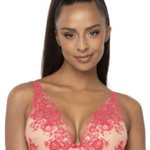 Biustonosz push up Biustonosz Push-up Model Frances M-3804/11/1 Beige/Pink – Mat