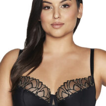 Biustonosz Soft Biustonosz Semi-Soft Model 2114 Black – Ava