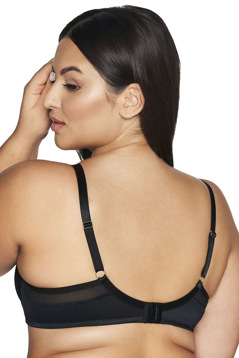 Biustonosz Soft Biustonosz Semi-Soft Model 2114 Black - Ava - obrazek 3