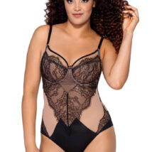 Gorsety, body, pasy Body Model Jardin 021 Black – Ava