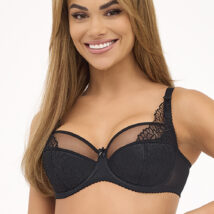 Biustonosz Soft Biustonosz Semi-Soft Model Maja 1300 Black – Gaia