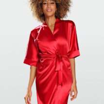 Szlafrok Peniuar Model Nable 100 Red – DKaren