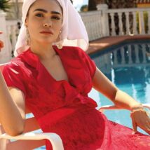 Komplet Podomka Model Mia Red – DKaren