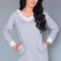 Koszulka nocna Koszula Nocna Model Maristela Grey – Livia Corsetti Fashion