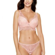 Biustonosz push up Biustonosz Półgorset Push-up Model Charlize PG1 Pink – Gorteks