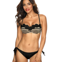 Kostium dwuczęściowy Kostium kąpielowy Model N3-32/O kolor 420 Black/Beige – Etna