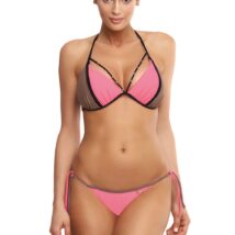 Kostium dwuczęściowy Kostium Kąpielowy Model Lara Rosella-Fango M-511 Mokka/Pink – Marko