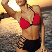 Kostium dwuczęściowy Kostium kąpielowy Model Lisa Carnaby M-471 Red – Marko