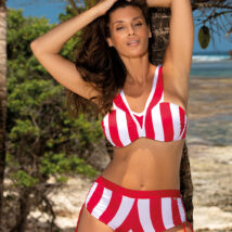 Kostium dwuczęściowy Kostium kąpielowy Model Fifi M-657 Red – Marko