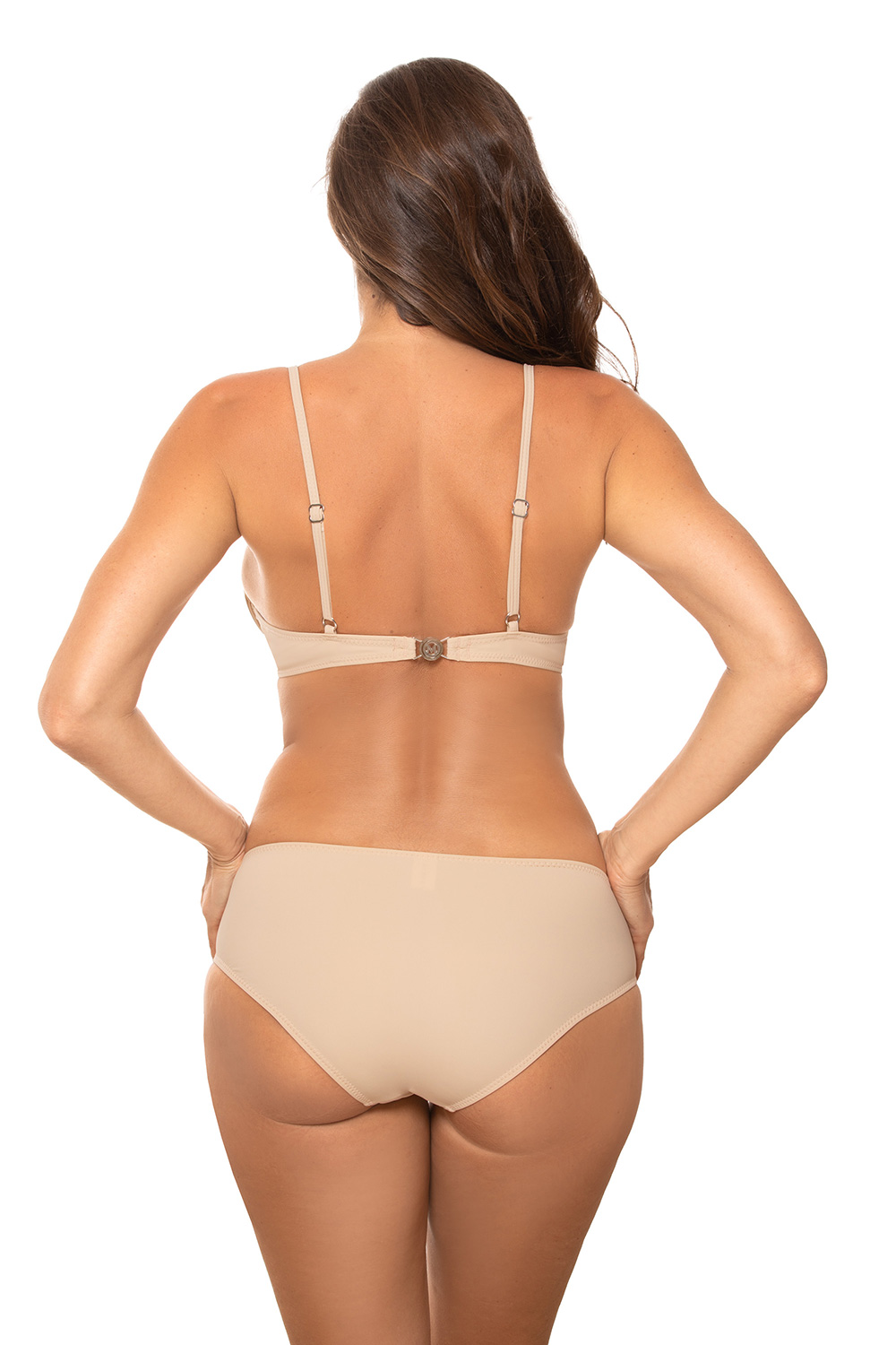 Kostium dwuczęściowy Kostium kąpielowy Model Tajlor M-675 Beige - Marko - obrazek 3