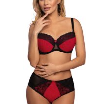 Biustonosz push up Biustonosz Usztywniany Model VB-446 Red/Black – Vena