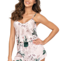 Piżama Damska Model Nelly 1/2 Dark Beige – Donna