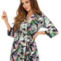 Szlafrok Damski Model Eris Black – Donna