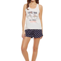 Piżama Damska Model Danni 35831-03X Pink/Navy – Henderson