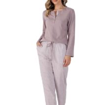 Piżama Damska Model Dani 1504 Cappuccino – M-Max