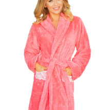 Szlafrok Podomka Model Paleo lama Coral – Kalimo