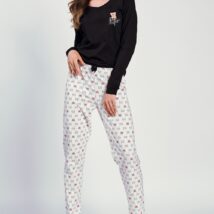 Piżama Damska Model Polly 3231 Black – Taro