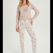 Piżama Damska Model Nell 3001 kolor 01 Beige – Taro